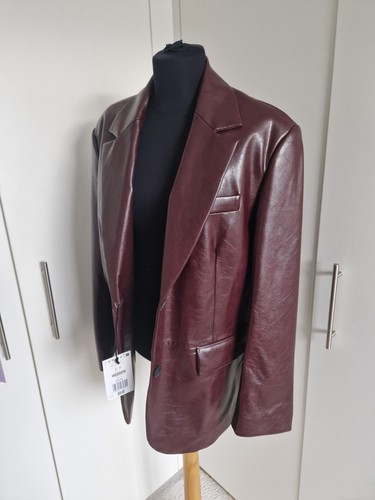 Bershka ledermantel blazer - bershka,