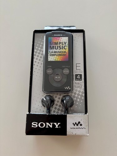 Sony walkman nwz - sony, 4gb