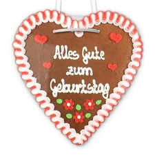 Lebkuchenherz 21cm alles - -,