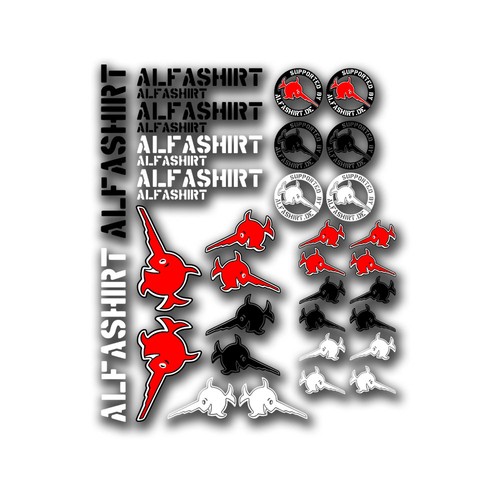 Aufkleber sticker set - sticker,