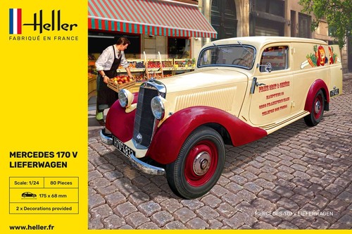 Heller mercedes 170 - mercedes, v