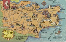 AK A Map of Kent, the Garden