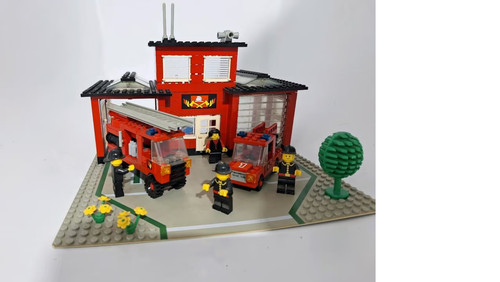 Lego 6382 feuerwehrstation - lego,