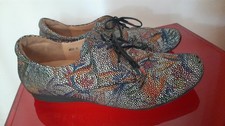 Think! Damenschuhe Schnürschuhe in Gr. 39,5 aus Echtleder