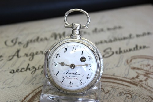 Rare antike spindel taschenuhr - antike,
