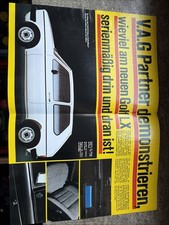 VAG Aktuell Golf 1 Prospekt LX