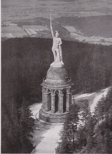 Das hermannsdenkmal - das, im