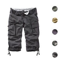 SURPLUS Trooper Legend 3/4 Capri Cargo Shorts Hose Caprihose Bermuda Outdoor BW