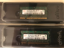 2x 1GB 2Rx16 DDR2 RAM 800MHz PC2-6400S-666-12 Hynix Notebook Arbeitsspeicher