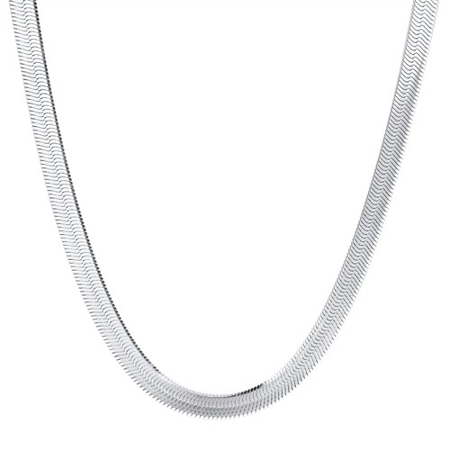 Kette silber schlangenkette - silber,