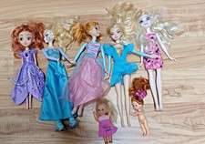 Konvolut 7 Stück Barbie Monster High Puppen guter Zustand