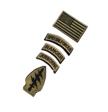 5er Set ARMY Patch Klett