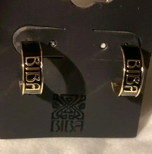 Biba schwarz emaille gold - biba,