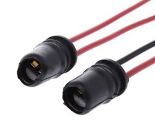 5x T10 Lampensockel mit Kabel