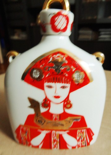 Vintage dekoflasche aus - dekoflasche,
