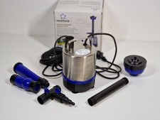 Renkforce Springbrunnenpumpe 3000 l/h 120W Edelstahl bis 1,6m 1217918 DEFEKT!