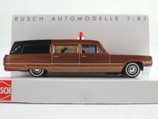 Busch 42924 Cadillac ´66 Station Wagon Bestattungswagen (1970) 1:87/H0 NEU/OVP