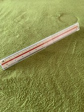 ARISTO 1314/5 Dreikantmaßstab inkl . Hülle  1: 100….75….50….33 1/3….20….25….