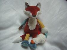 SIGIKID Stofftier AKTIV FUCHS ca. 32cm rot-braun mit Gans 43223 *NEU + Etik.*