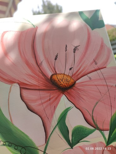 Leinwand bilder blumen rosa - bilder,