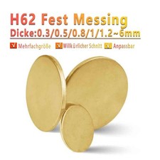 H62 Messing Ronde Messingblech