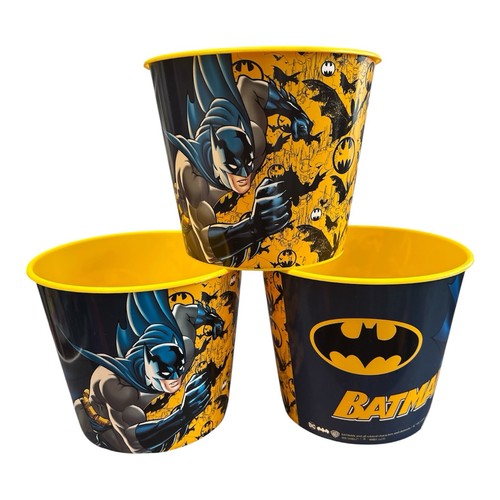 Batman 3er set popcorn eimer - batman,