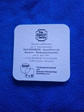 Bierdeckel 1997 Nagold - Hochdorf - Hochdorfer