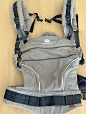 Manduca Babytrage / Rückentrage – Pure Cotton – Grau – Bio-Baumwolle