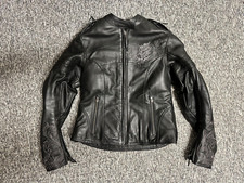 Motorradjacke Damen Leder schwarz  Gr.36  TOP- Zustand, Neuwertig!!!