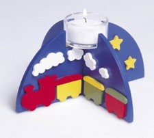 Bastelset, Kindergeburtstag Geschenk give aways, Teelichthalter