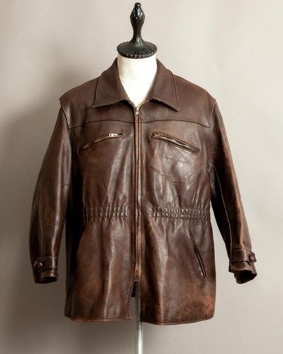 Vintage 1940s french horsehide - french,