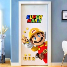 Super mario wandtattoo - super,