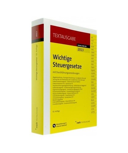 Wichtige steuergesetze mit - wichtige, steuergesetze: