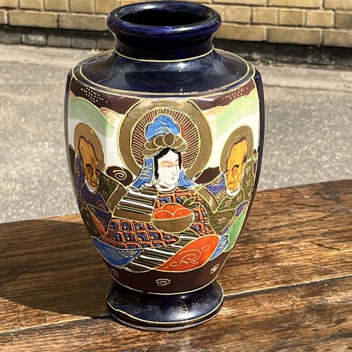 Satsuma vase - satsuma,