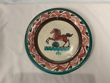 Keramik Wand Teller Handbemalt