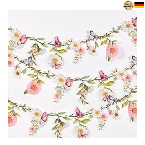 Blumen girlande pet wildblumen - blumen,