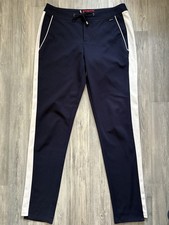 Dunkelblaue Stoffhose von