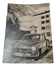 ALTE DDR AK LIMOUSINE WARTBURG