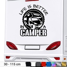 Wohnmobil Aufkleber Wohnwagen Bus Reise Besser Camping Campervan Auto Wohnmobil