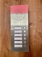 Ritto Twinbus 1810620 Acero Edelstahl-Türstation für 6 WE, Unterputz