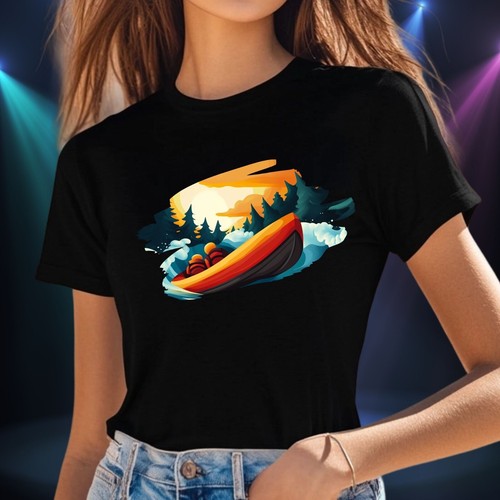 Frauen shirt rafting - frauen,