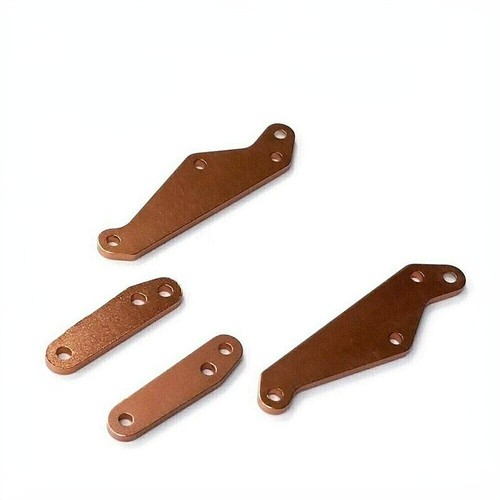 Aluminum rear shock plate für - rear,
