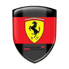Alle Größen Ferrari Logo Silicon Shild Emblem Aufkleber  Auto-Tuning, Phone
