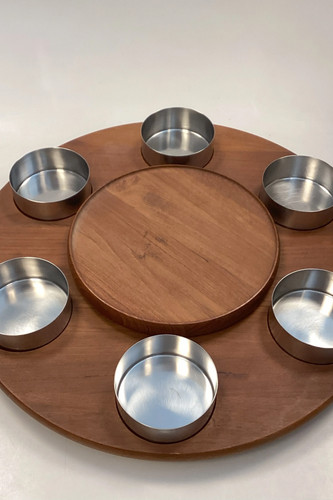 Stelton lazy susan fondue set - lazy,