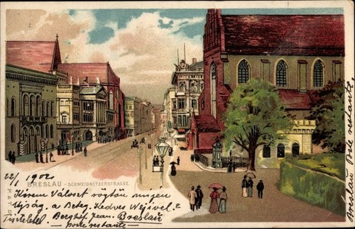 Litho wrocław breslau - wrocław,