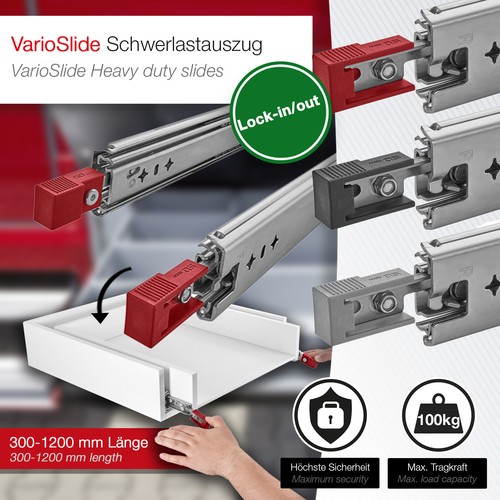 Schwerlastauszug varioslide - schwerlastauszug,