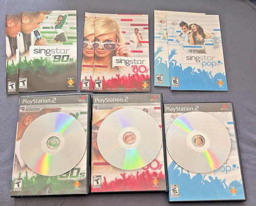Ps2 lot singstar 80s - 80s,, &