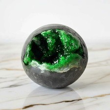 Amethyst Kugel Druse grün 6