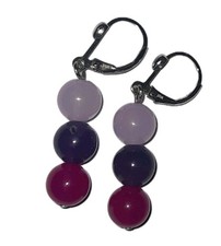 Ohrhänger Silber: Amethyst