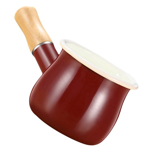 Emaille milchkännchen mit - ,